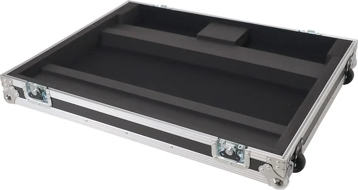 Flight Case for Allen & Heath QU7 ATA Digital Audio Mixer Console and 2x Low Profile Wheels