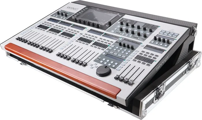 Flight Case for  Behringer WING  Console with Doghouse and Wheels