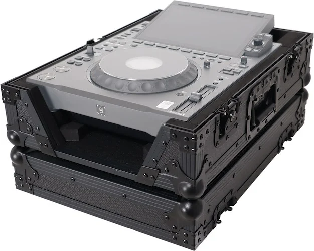 Flight Case for Pioneer CDJ-3000X / CDJ-3000 Large Format -Media Player Black on Black