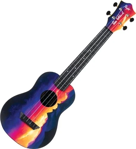 Flight TUC EE Sunset Travel Concert Ukulele