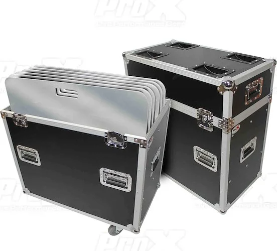 Flight/Road Case With 6 Pieces 30" x 30" Aluminum Base Plate (Package)