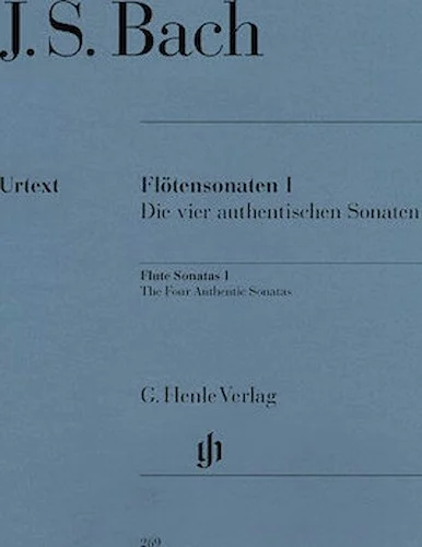 Flute Sonatas - Volume 1 - The Four Authentic Sonatas - with Violoncello Part