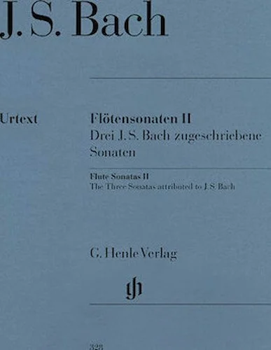 Flute Sonatas - Volume 2 - Three Sonatas attributed to J.S. Bach - with Violoncello Part