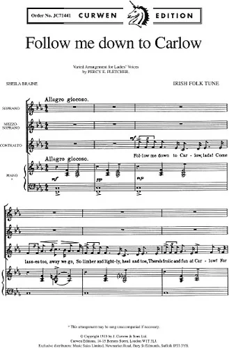 Follow Me Down To Carlow Ssa