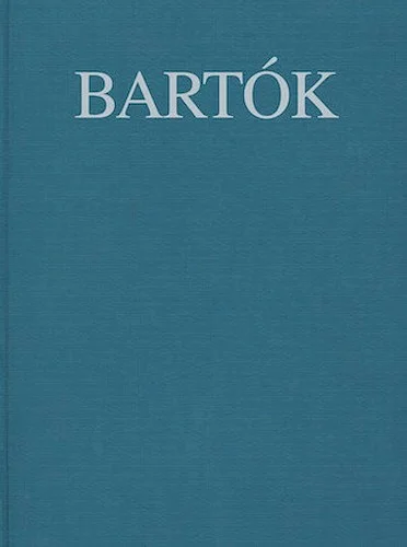 For Children, Early Version and Revised Version - Bartok Complete Edition with Critical Report, Volume 37