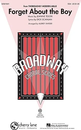 Forget About the Boy - (from Thoroughly Modern Millie)