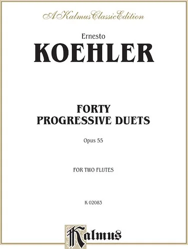 Forty Progressive Duets, Opus 55