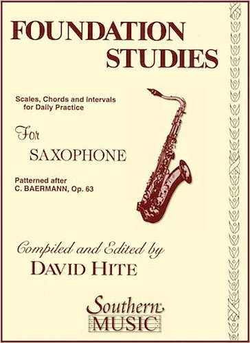 Foundation Studies - Scales, Chords and Intervals for Daily Practice