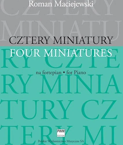 Four Miniatures - for Piano