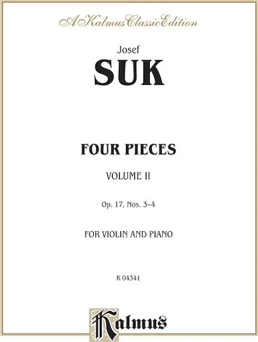Four Pieces, Opus 17, Volume II
