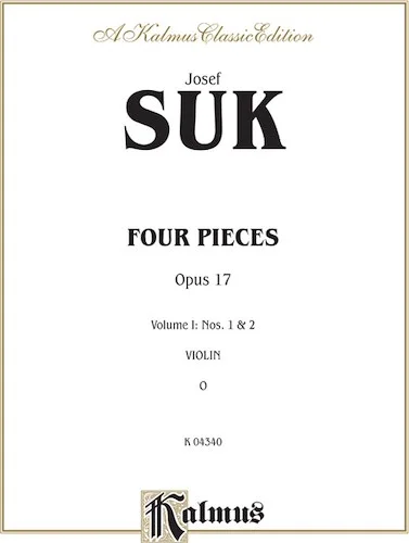 Four Pieces, Volume I, Opus 17, Nos. 1 and 2