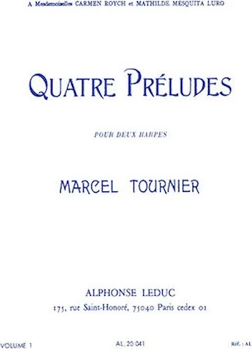 Four Preludes for Two Harps - Volume 1