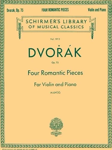 Four Romantic Pieces, Op. 75