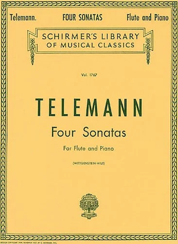 Four Sonatas - for Flute & Piano