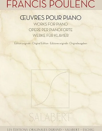 Francis Poulenc - Works for Piano