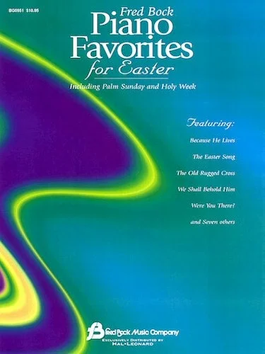 Fred Bock Piano Favorites for Easter