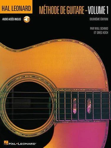 French Edition: Hal Leonard Methode de Guitare - Volume 1 Deuxieme Edition