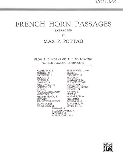French Horn Passages, Volume I