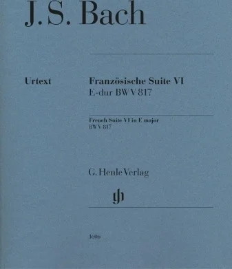 French Suite VI E-Flat Major - BWV 817 Revised Edition