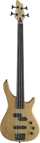 Fretless, 4-String "Fusion" electric Bass guitar