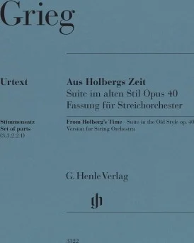From Holberg's Time Op. 40 - for String Orchestra