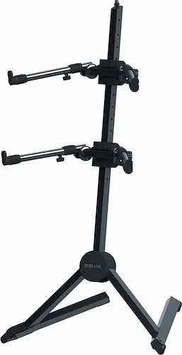 Fully adj double-tier slant keybrd std w/nylon bag Blk