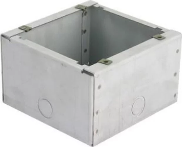 Galvanized Square Floor Box for Use with FB4-XLRF