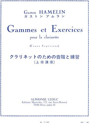 Gammes et Exercises pour la Clarinette