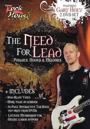 Gary Hoey - The Need for Lead - Phrases, Hooks and Melodies Image
