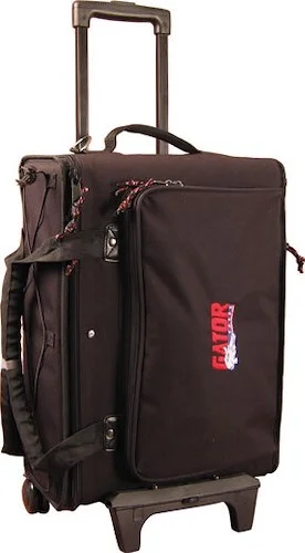 Gator Rolling 2-Space Rack Bag with Removable Handle and Wheels Image