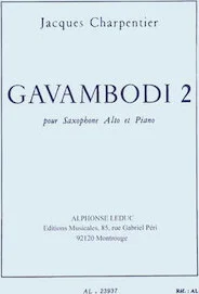 Gavambodi 2 (alto Saxophone And Piano)