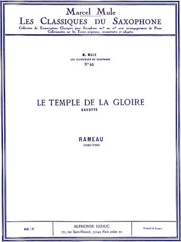 Gavotte - Classiques No. 45