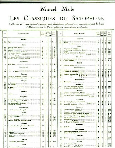 Gavotte In E Flat (classiques No.21) (saxophone-alto & Piano)