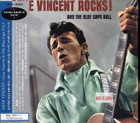 Gene Vincent - Gene Vincent Rocks! And The Blue Caps Roll (Japan) (+10 bonus tracks)