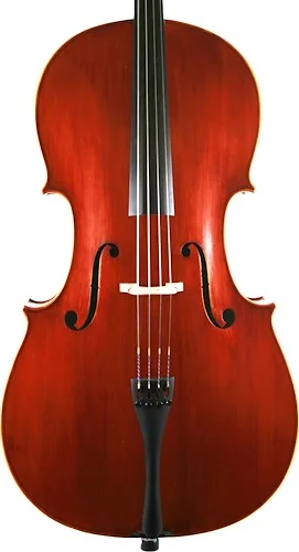 Germantown Violins - Carved Cello Outfit Garrett Series VC 405 1/8 with Composite Carbon Bow