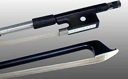 Glasser Premium Fiberglass Violin Bow Silver Wrap 3/4