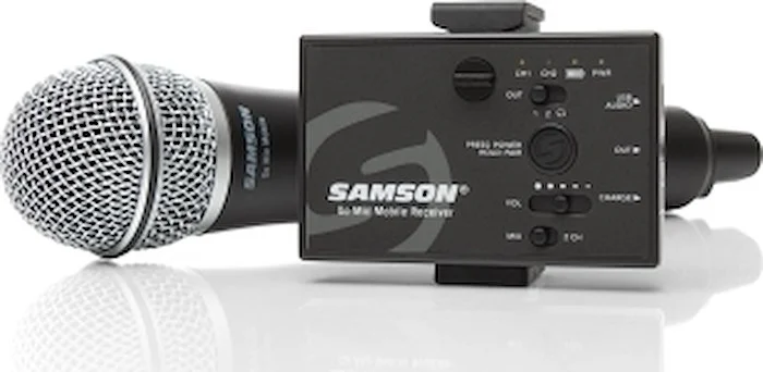 Go Mic Mobile - Handheld Bundle - Professional Wireless System for Mobile Video
Includes Q8 Handheld Microphone