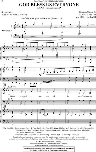 God Bless Us Everyone - from Disney's A Christmas Carol