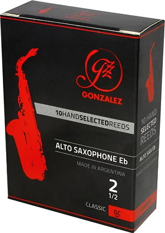 Gonzalez, Alto Sax, Classic, St2.5, 10ct
