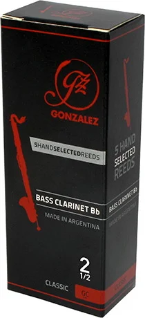 Gonzalez, Bass CL, Classic, Str 2.5, 5ct