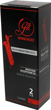Gonzalez, Bsax, Classic, Str 2.5, 5 ct