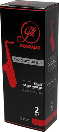 Gonzalez, Tsax, Classic, Str 2.5, 5 ct