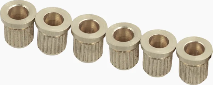 Gotoh Standard Guitar String Ferrules<br>Nickel, Pack of 50