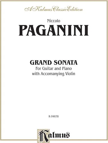 Grand Sonata: For Guitar and Piano with Accompanying Violin