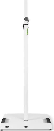 GRAVITY Lighting Stand with Square Steel Base - 3 Position, White