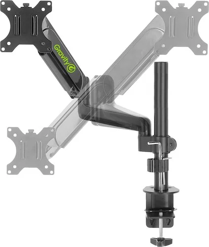 GRAVITY Monitor Mount, Tabletop-Mount, Swivel Arm