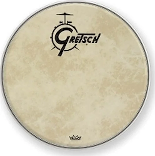 Gretsch Bass Head, Fiberskyn 18in Logo