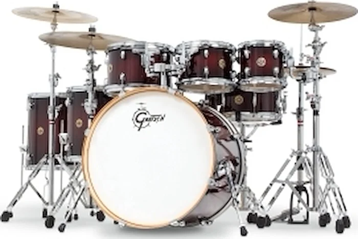 Gretsch Catalina Maple 6-Piece Shell Pack with Free Additional 8 inch. Tom - (22/8/10/12/14/16/14SN)