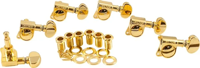 Grover 6 In Line Mid-Size Rotomatics Gold