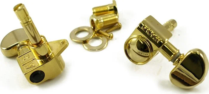 Grover 3 Per Side Original Locking Rotomatics Gold